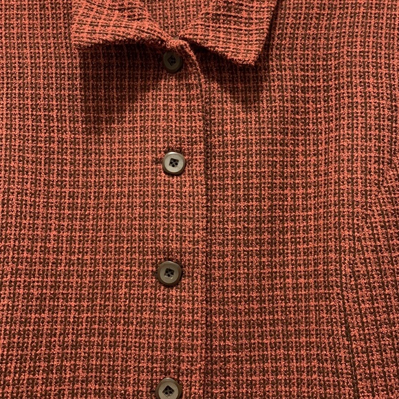 3/$15 N Touch Salmon/brown size 16 petite suit jacket - Picture 2 of 9